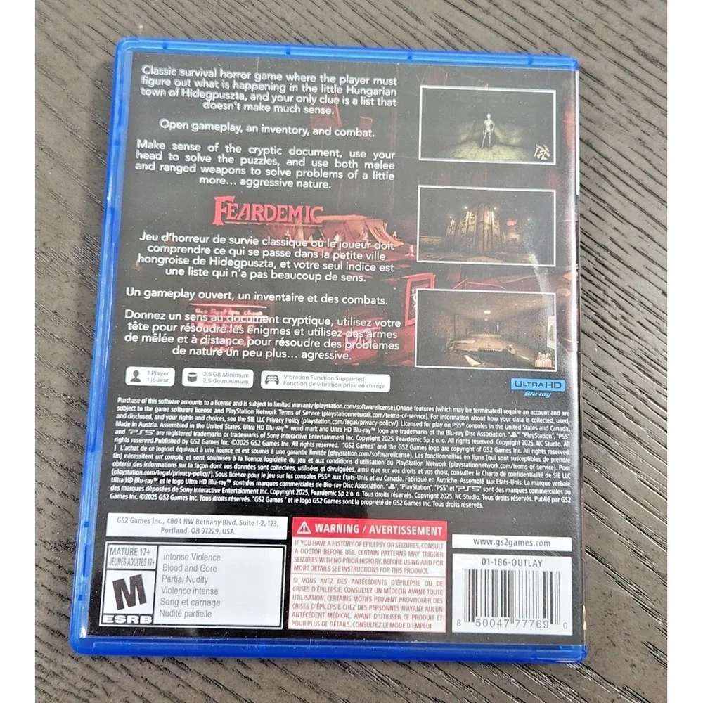 PS5 - Remorse‎ The List